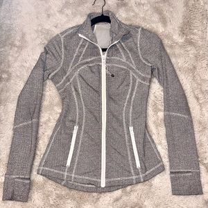 Lulu lemon align zip up grey women’s size 6